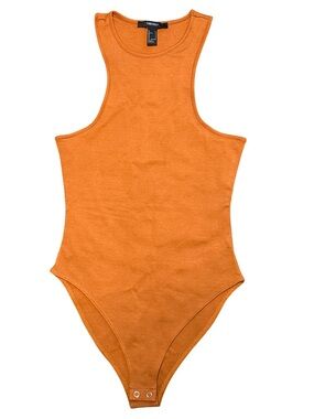 Forever 21 - Rust Orange Tank Bodysuit NWT